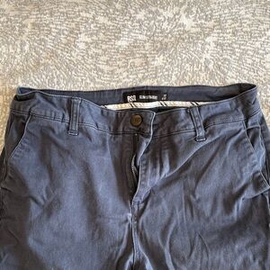 RSQ Dark Blue Slim Straight Pants